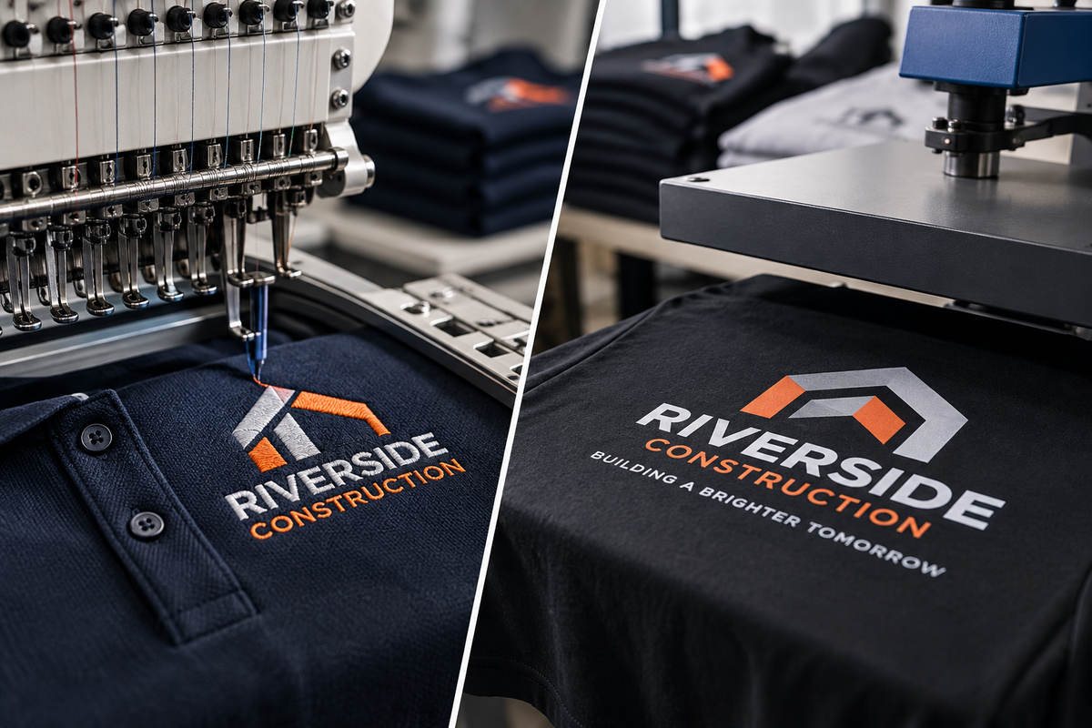 Embroidery vs Printing: Which Is Best for Your Workwear?