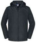 Russell Athletic Essential Weather Shell Jacket - Black