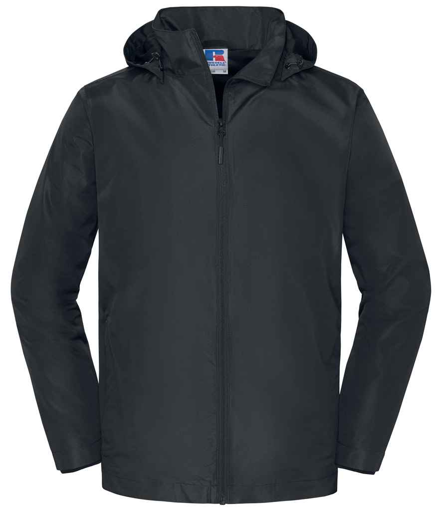 Russell Athletic Essential Weather Shell Jacket - Black