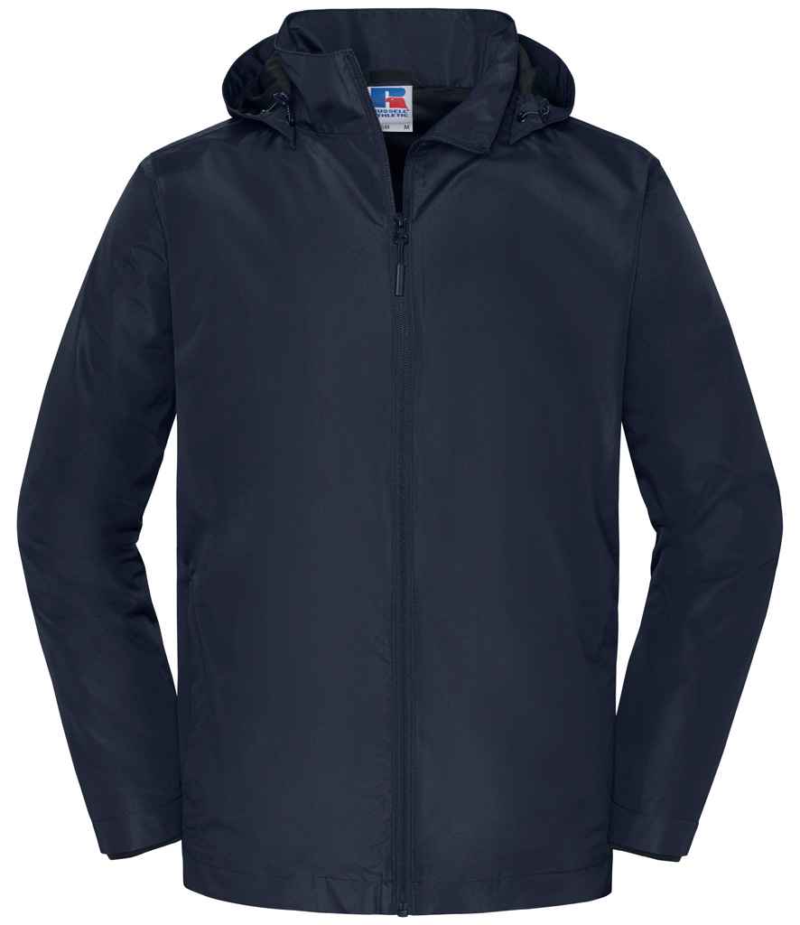 Russell Athletic Essential Weather Shell Jacket - French navy
