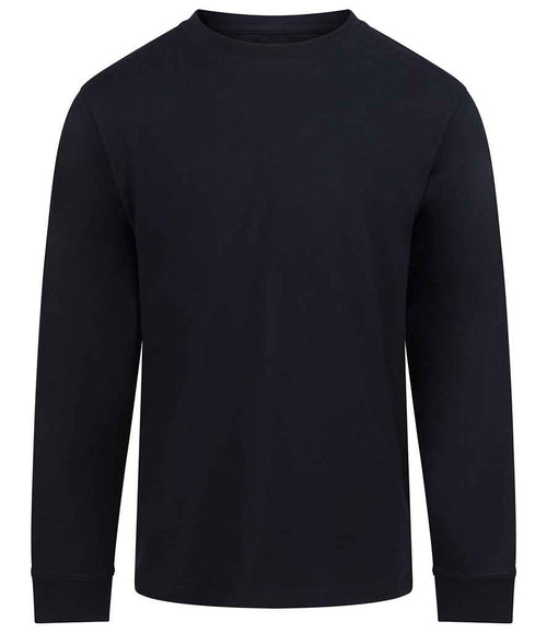 AWDis Long Sleeve 180 T - Deep black