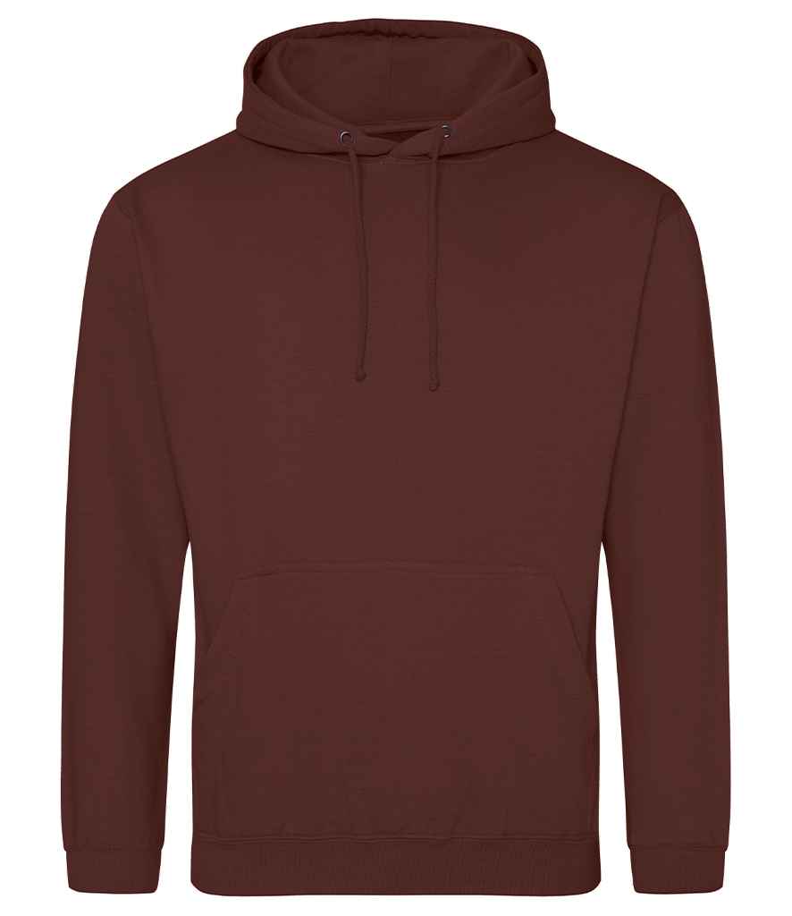 AWDis College Hoodie - Choc. fudge brownie