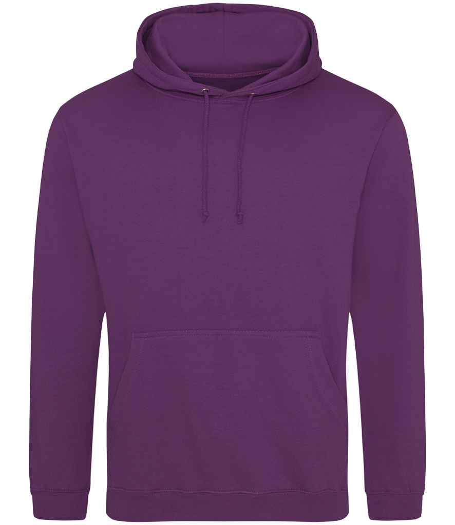 AWDis College Hoodie - Magenta Magic