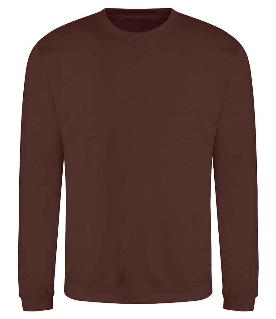 AWDis Set-In Sweatshirt - Choc. fudge brownie