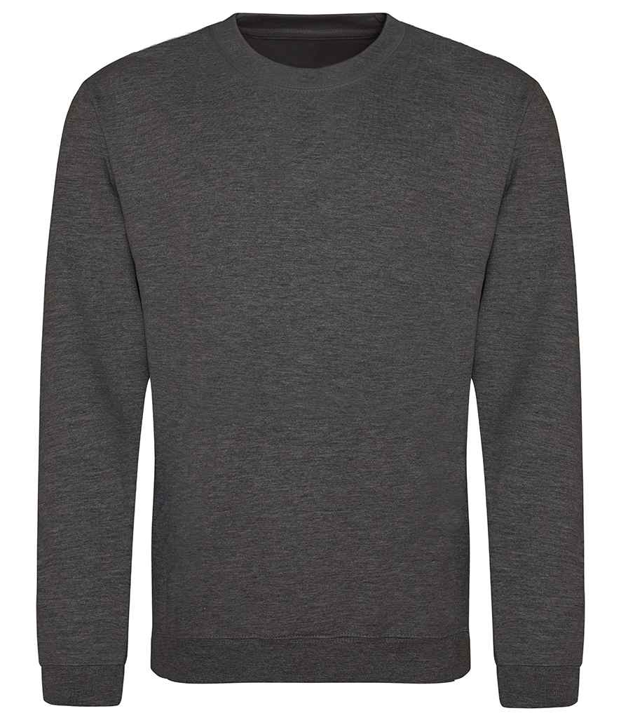 AWDis Set-In Sweatshirt - Charcoal