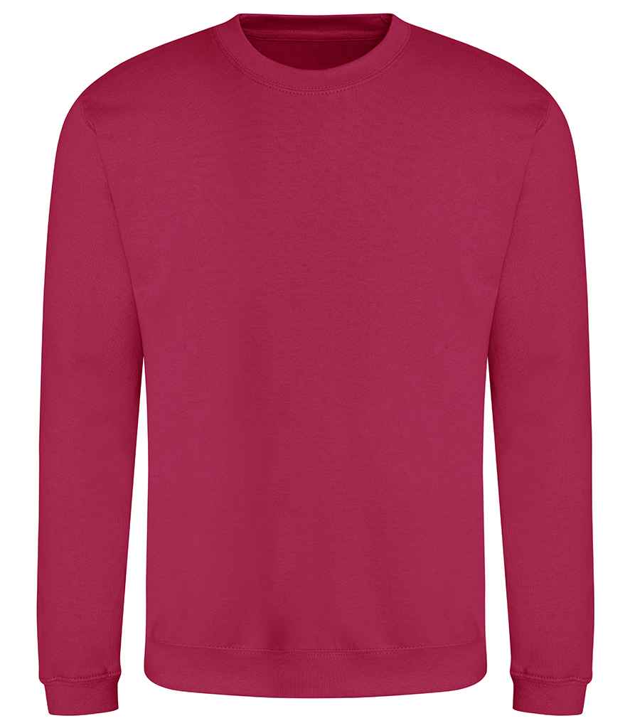AWDis Set-In Sweatshirt - Cranberry