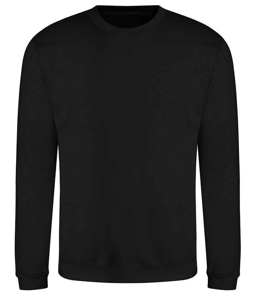 AWDis Set-In Sweatshirt - Deep black