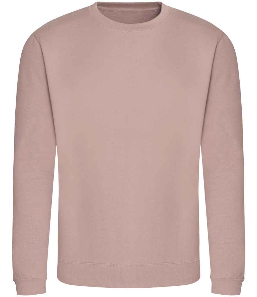 AWDis Set-In Sweatshirt - Dusty pink