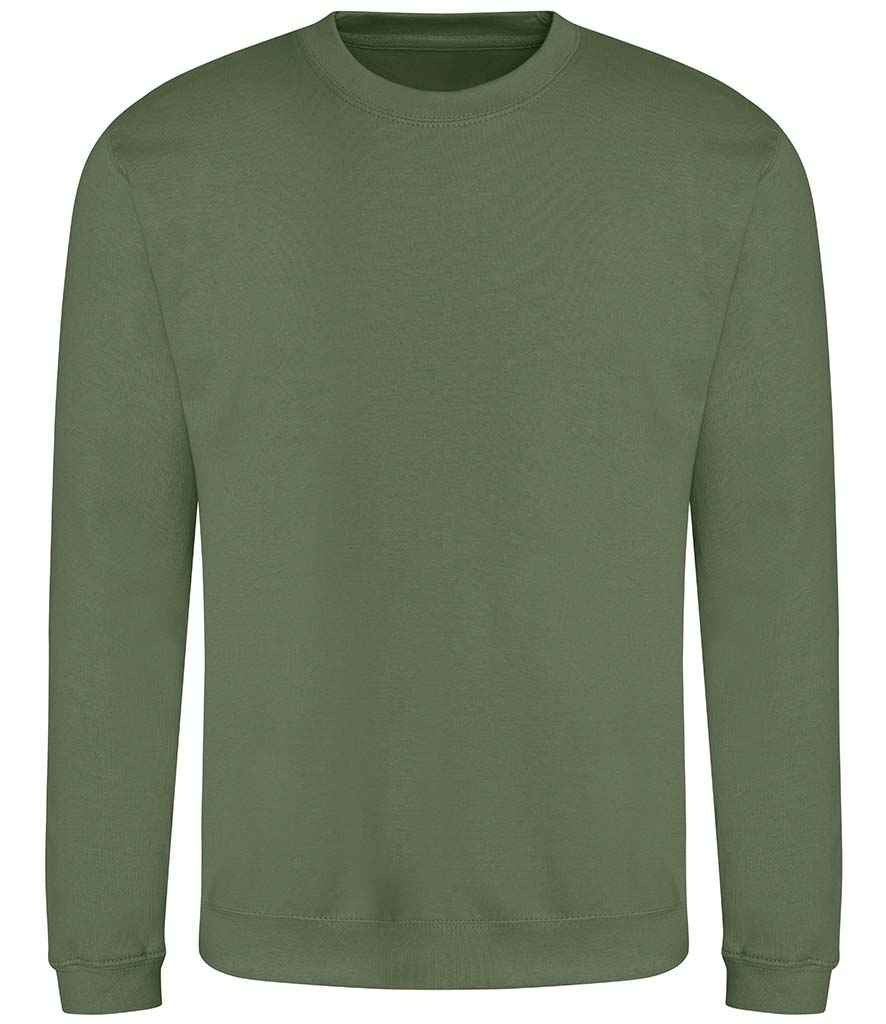 AWDis Set-In Sweatshirt - Earthy green