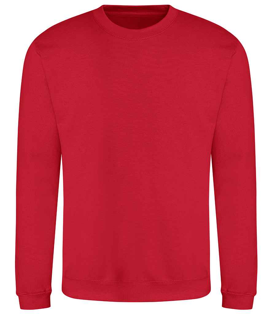 AWDis Set-In Sweatshirt - Fire Red