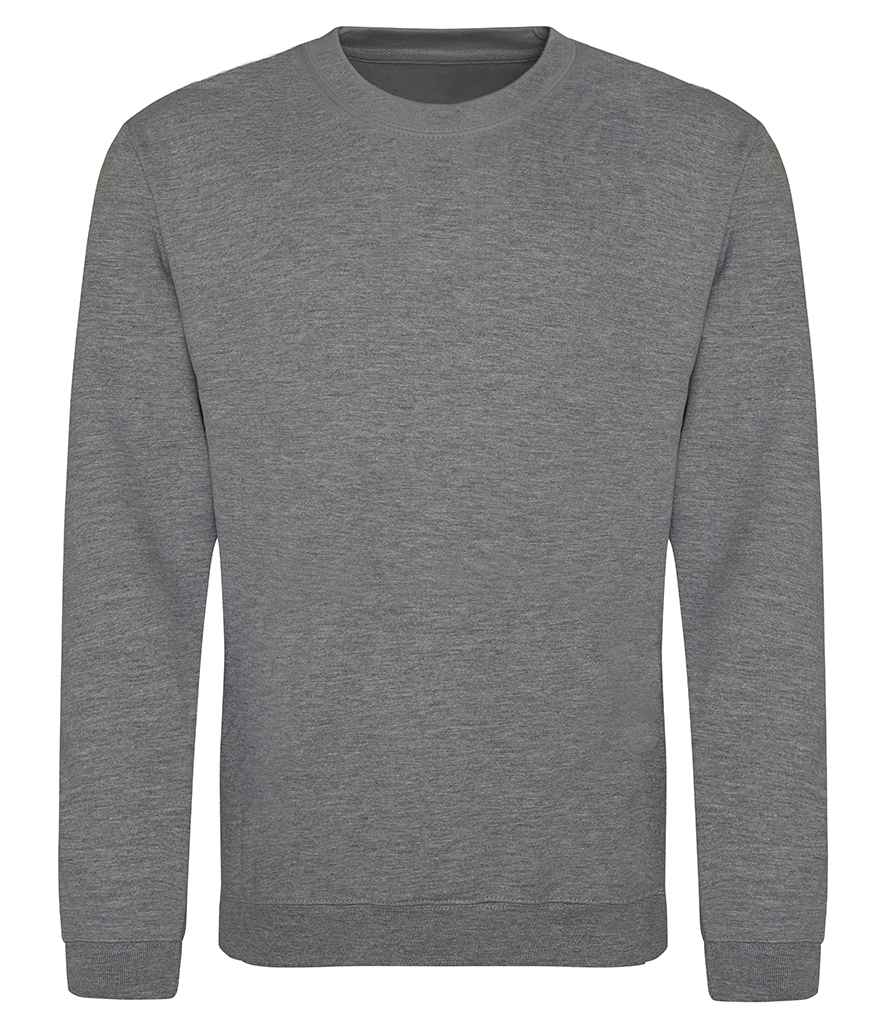 AWDis Set-In Sweatshirt - Graphite Heather
