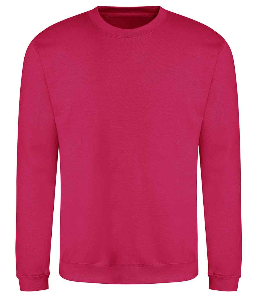 AWDis Set-In Sweatshirt - Hot Pink