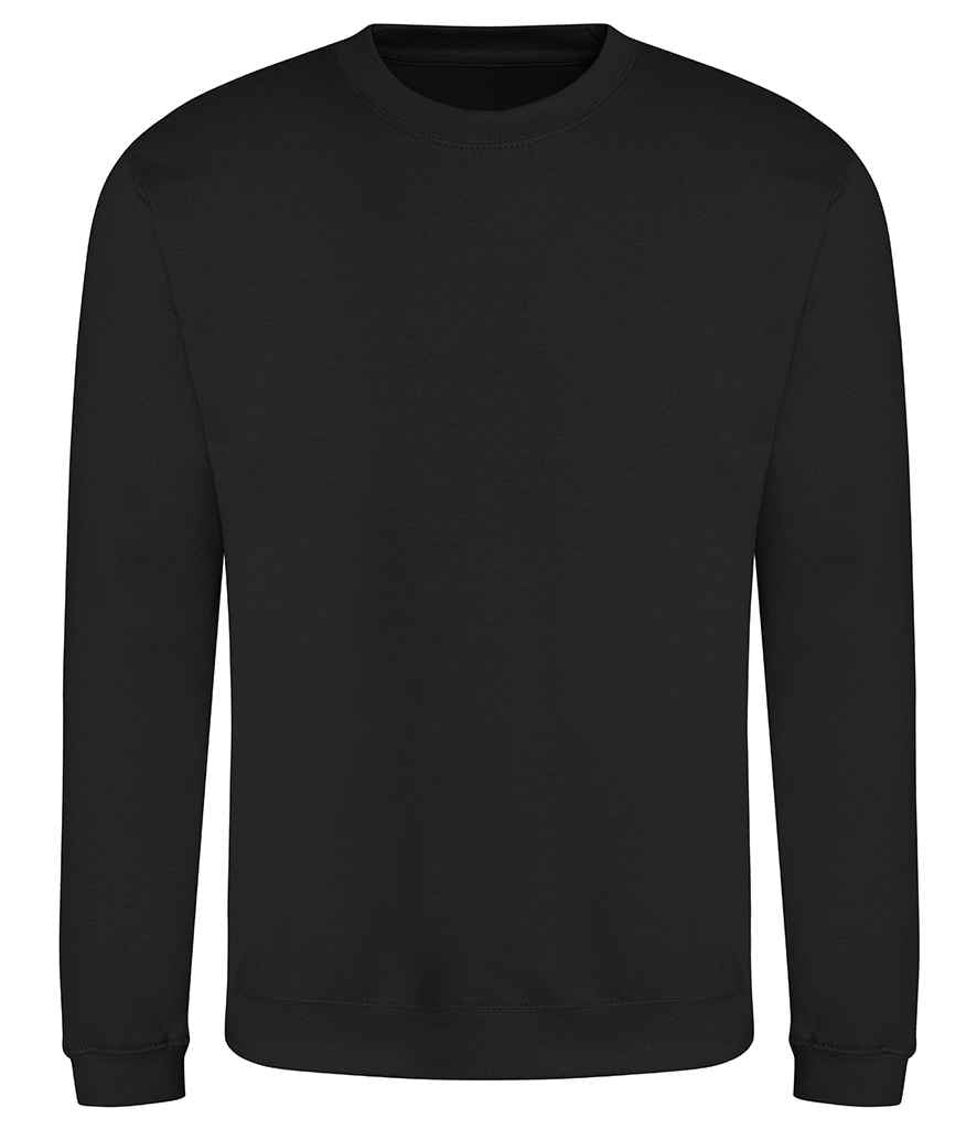AWDis Set-In Sweatshirt - Jet black
