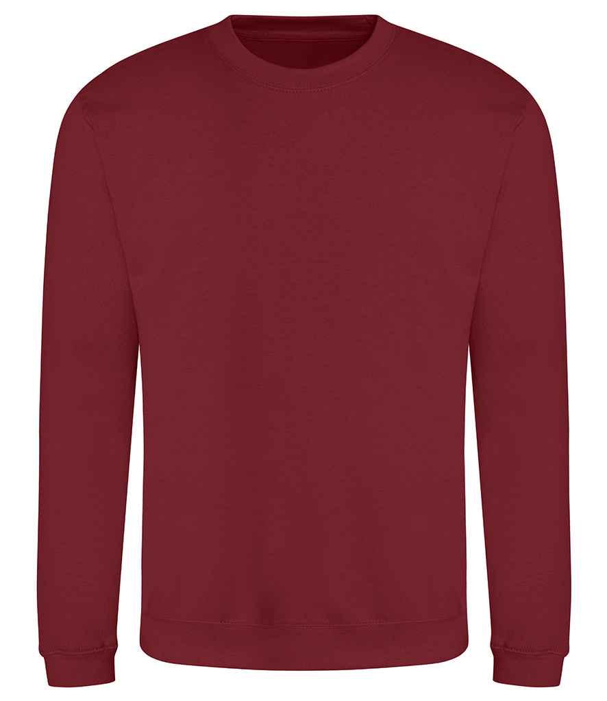 AWDis Set-In Sweatshirt - Red Hot Chilli