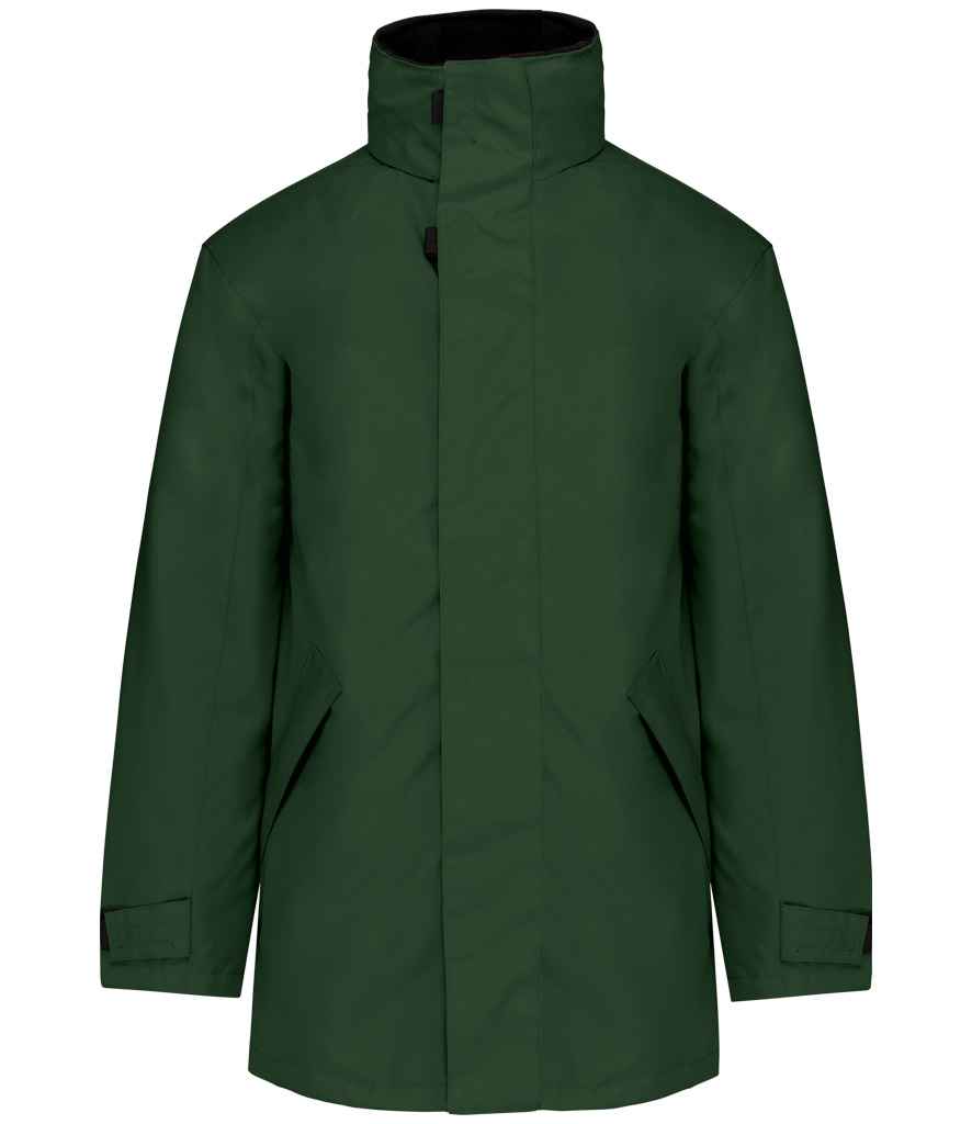 Kariban Parka Jacket - Forest/black