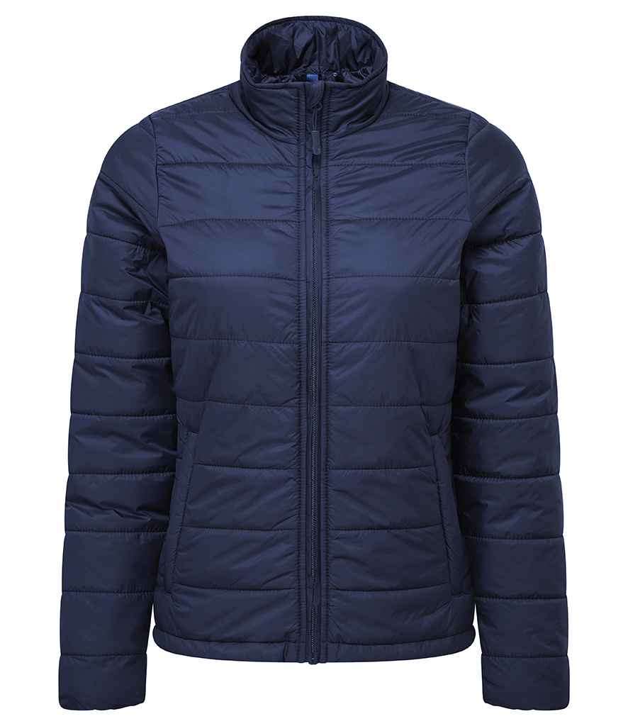 Premier Ladies Recyclight Padded Jacket - Navy