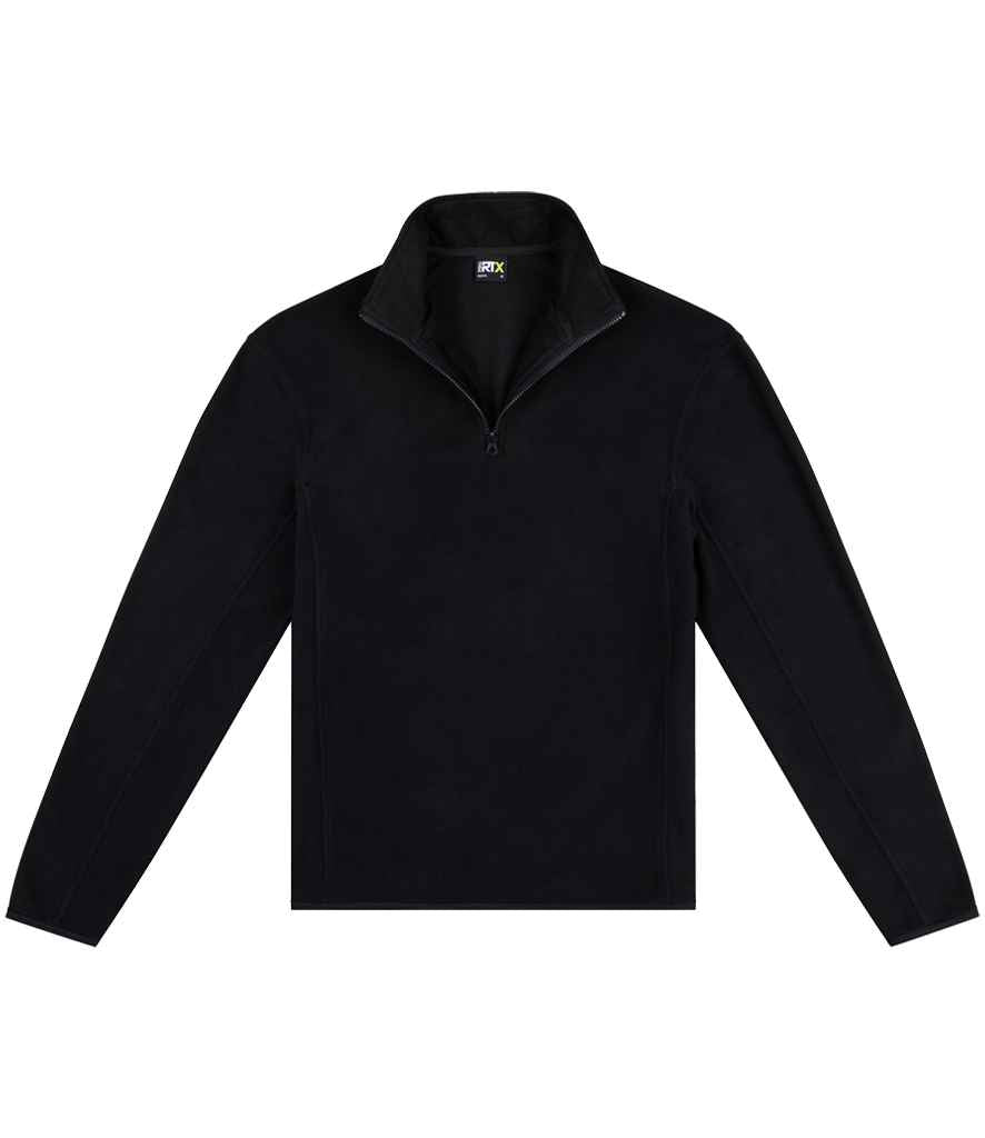 PRO RTX 1/4 Zip Micro Fleece - Black
