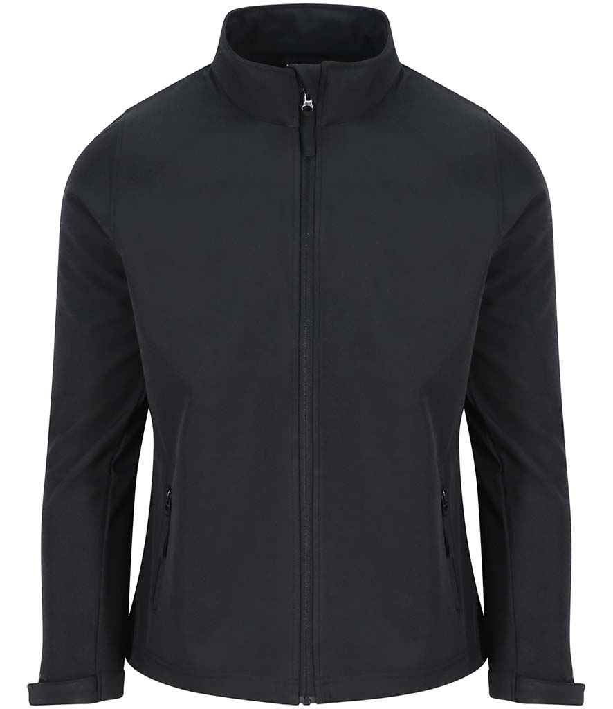 PRO RTX Ladies Pro 2 Layer Softshell Jacket - Black