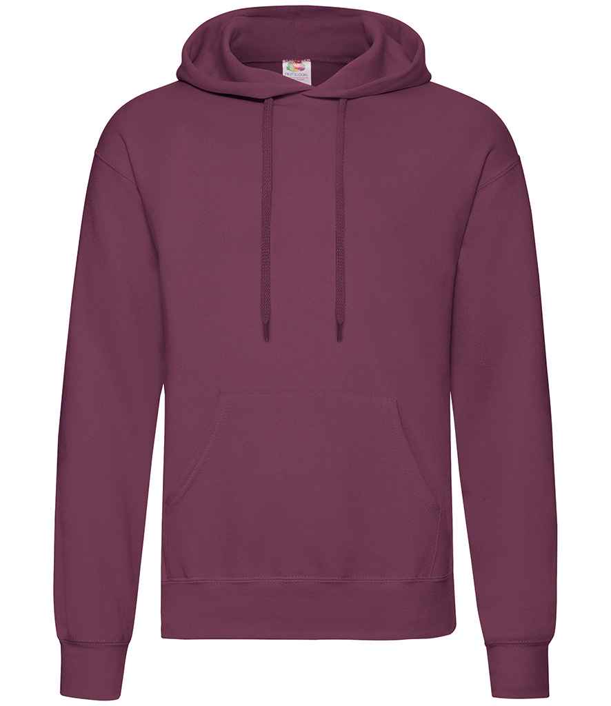 Fruit Loom Hooded Sweatshirt - Burgundy