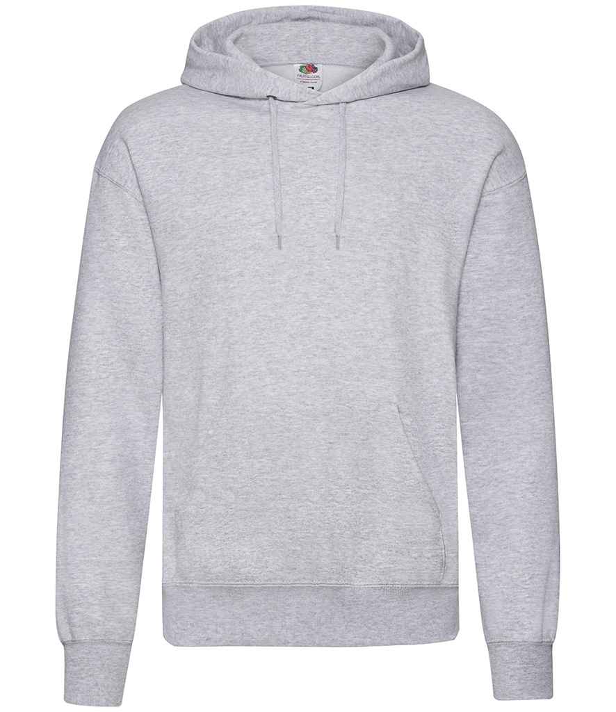 Fruit Loom Hooded Sweatshirt - Heather grey