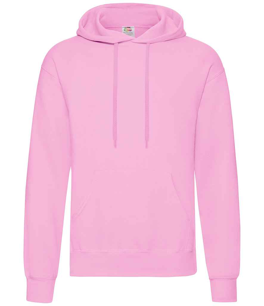 Fruit Loom Hooded Sweatshirt - Light Pink