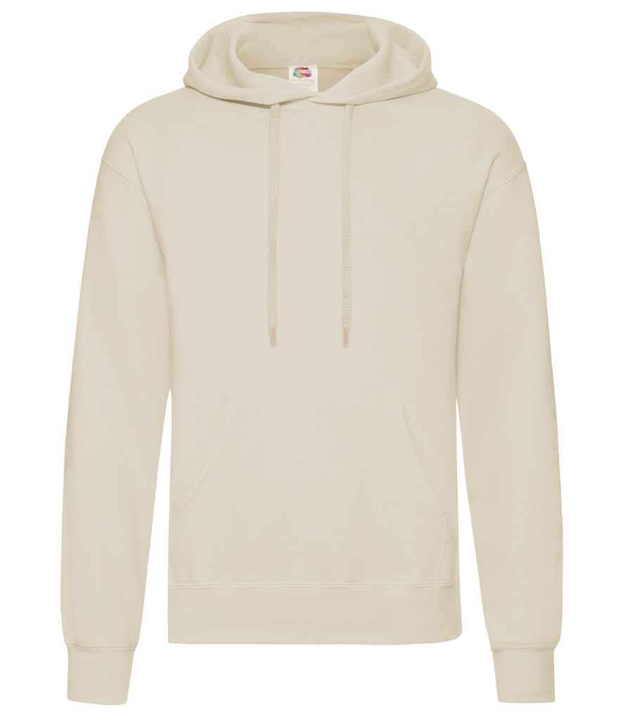 Fruit Loom Hooded Sweatshirt - Natural