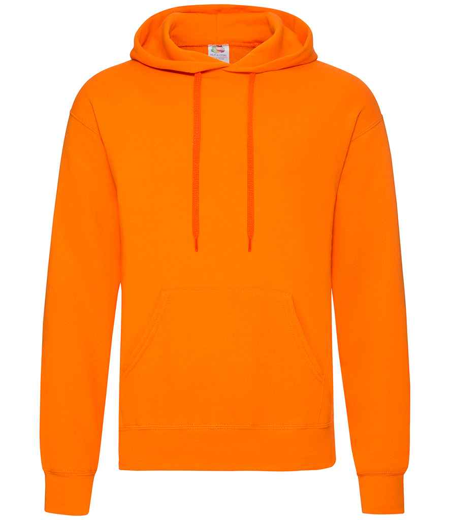 Fruit Loom Hooded Sweatshirt - Orange