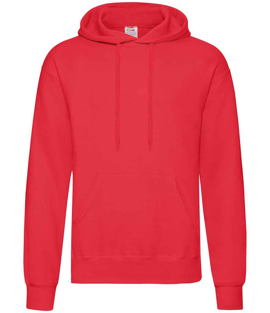 Fruit Loom Hooded Sweatshirt - Red