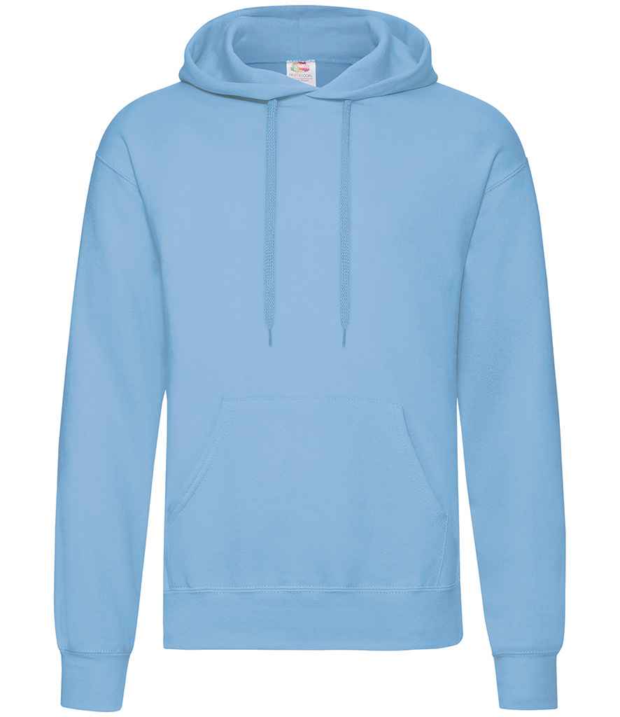 Fruit Loom Hooded Sweatshirt - Sky blue