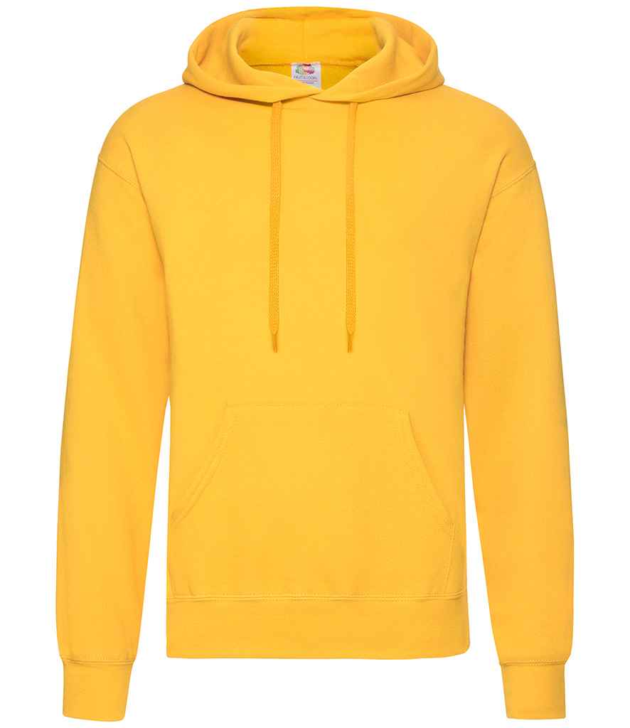 Fruit Loom Hooded Sweatshirt - Sunflower