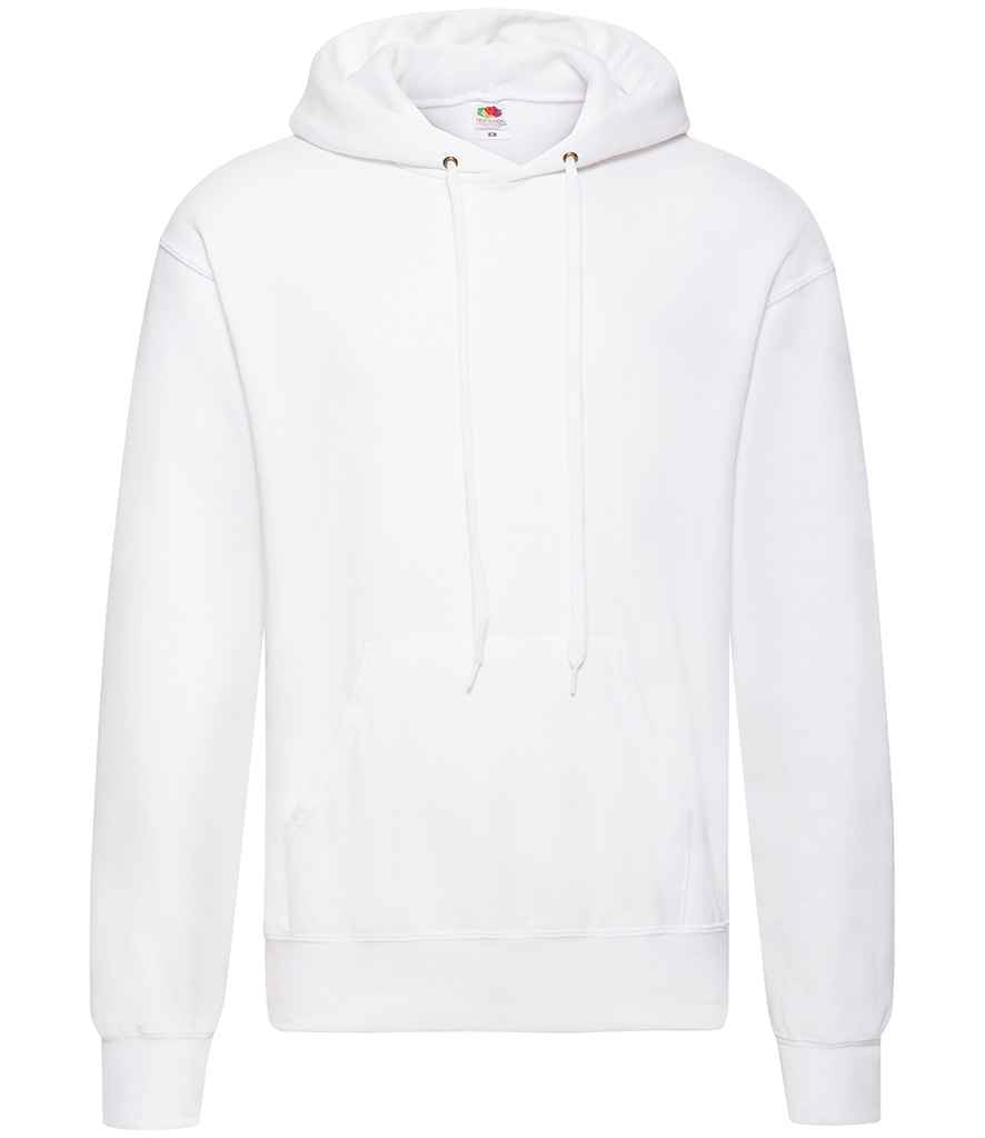 Fruit Loom Hooded Sweatshirt - White