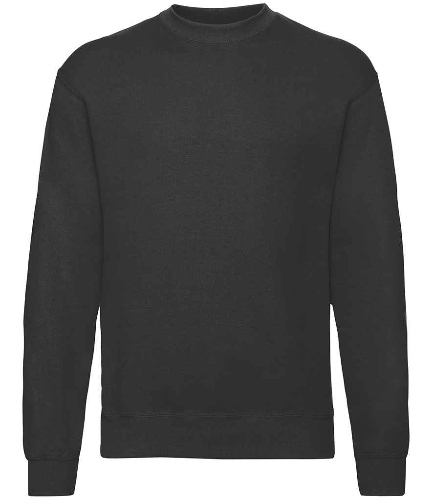 Fruit Loom Set-In Sweatshirt - Black