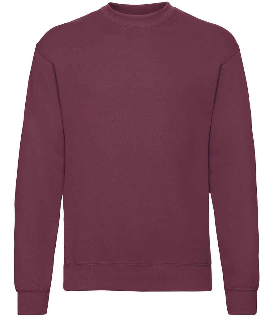 Fruit Loom Set-In Sweatshirt - Burgundy