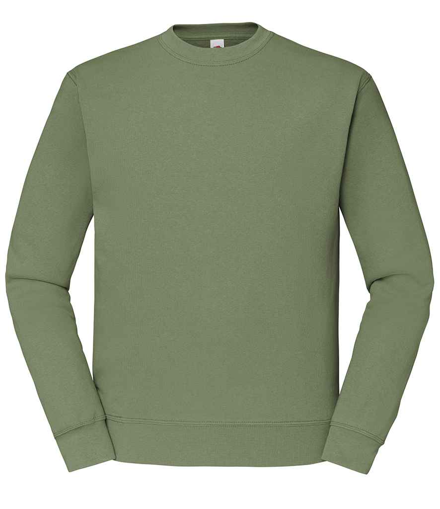 Fruit Loom Set-In Sweatshirt - Classic Olive