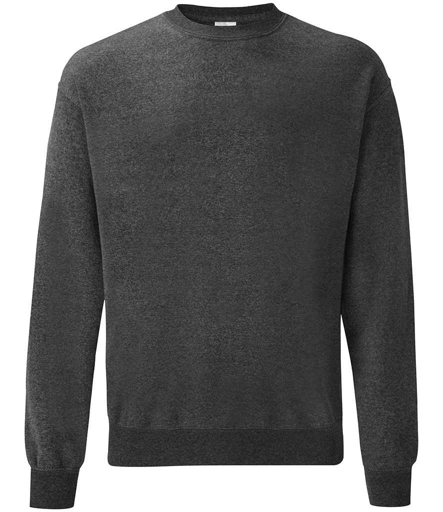 Fruit Loom Set-In Sweatshirt - Dark Heather