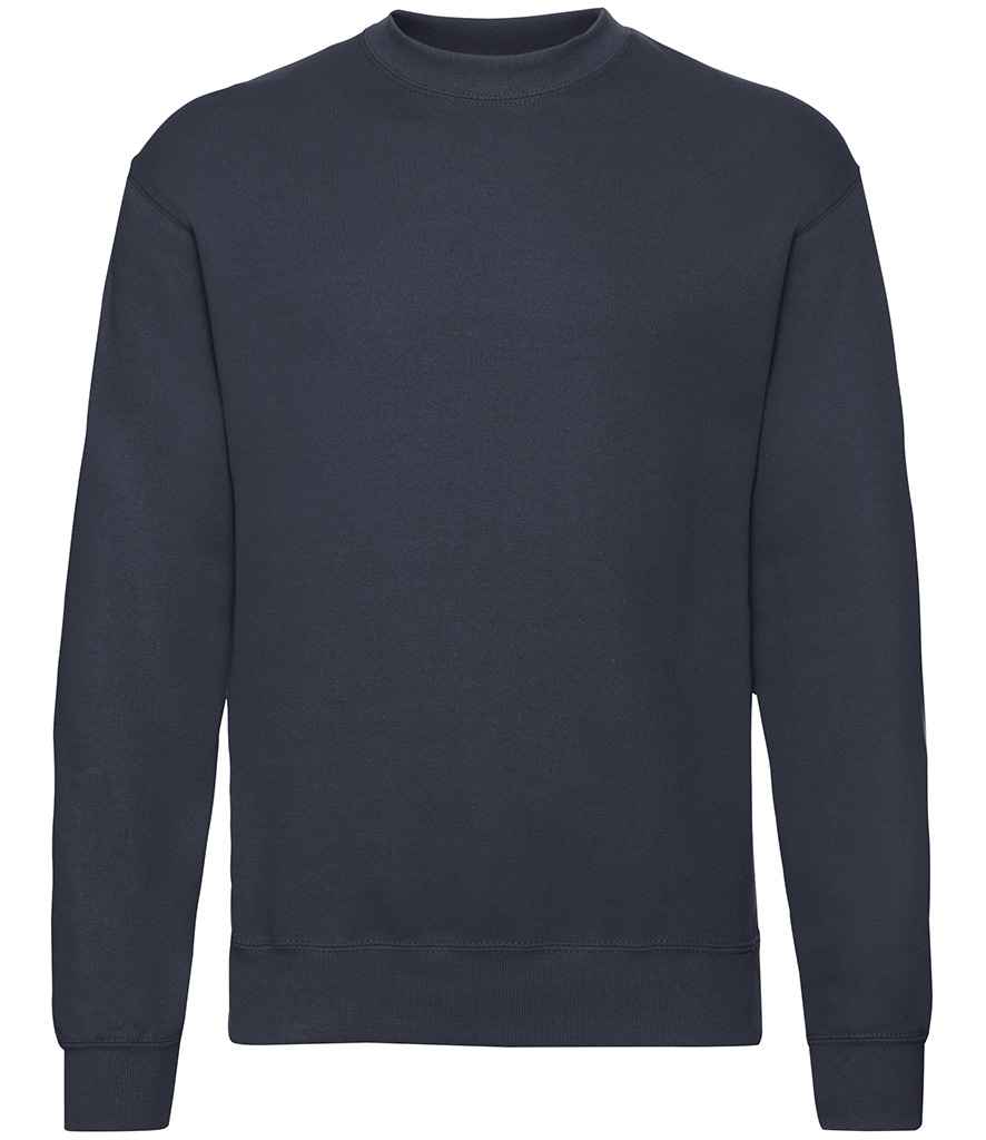 Fruit Loom Set-In Sweatshirt - Deep Navy