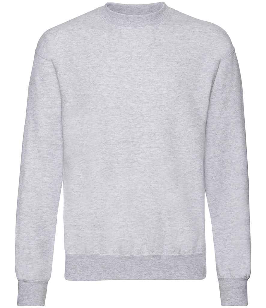 Fruit Loom Set-In Sweatshirt - Heather grey