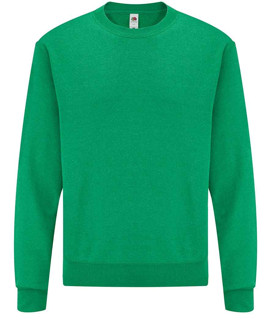 Fruit Loom Set-In Sweatshirt - Heather green
