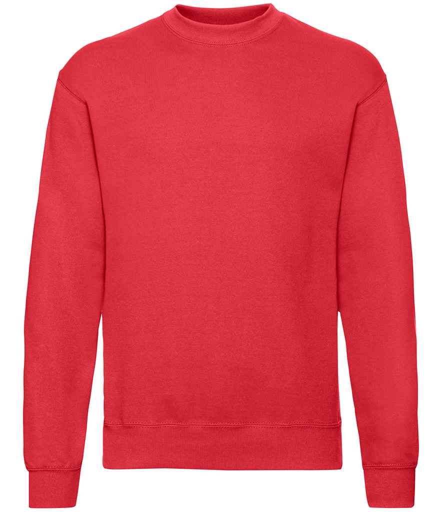 Fruit Loom Set-In Sweatshirt - Red