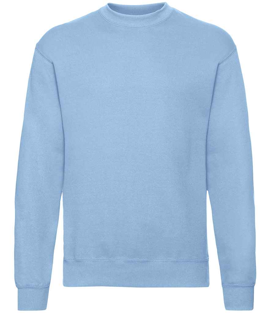 Fruit Loom Set-In Sweatshirt - Sky blue